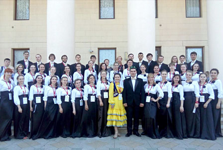 Поздравляем Ксению Зайцеву и хор Казанского Федерального Университета